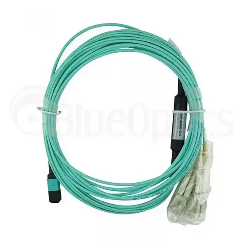 BlueOptics InfiniBand/šviesolaidinis kabelis 7,5 m MPO 4x LC OM3