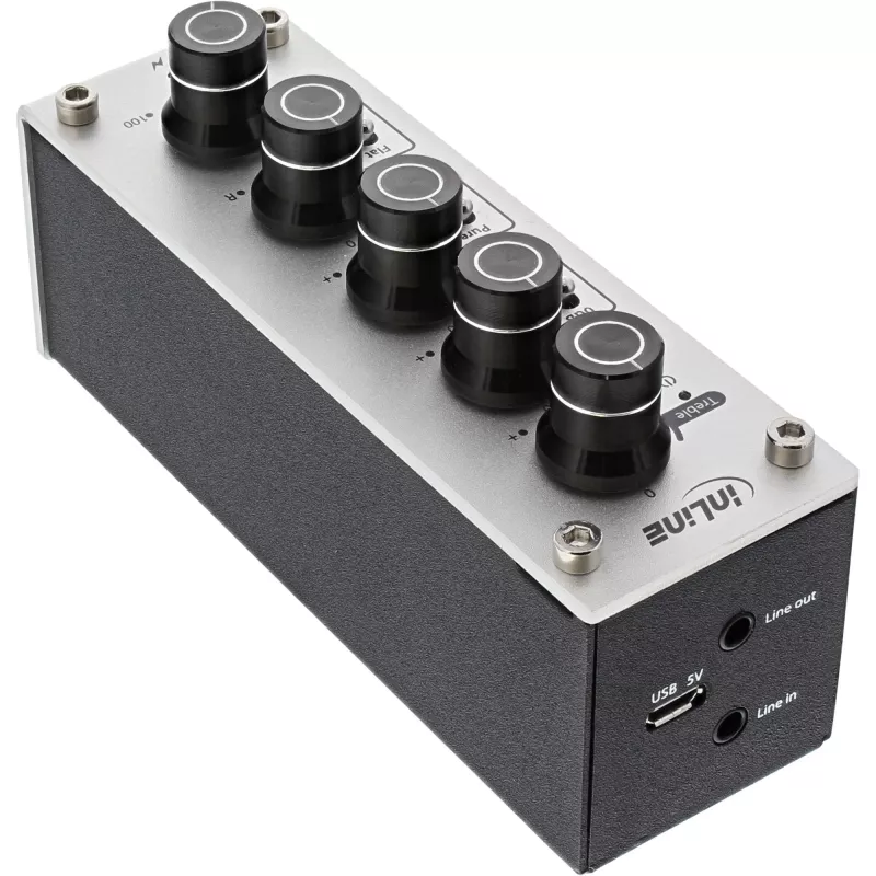InLine AmpEQ mobile, Tri-Tone Hi-Res AUDIO išankstinis ir ausinių stiprintuvas, 3,5 mm stereofoninis