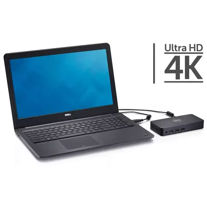 DELL D6000 Wired USB 3.2 Gen 1 (3.1 Gen 1) Type-C Black