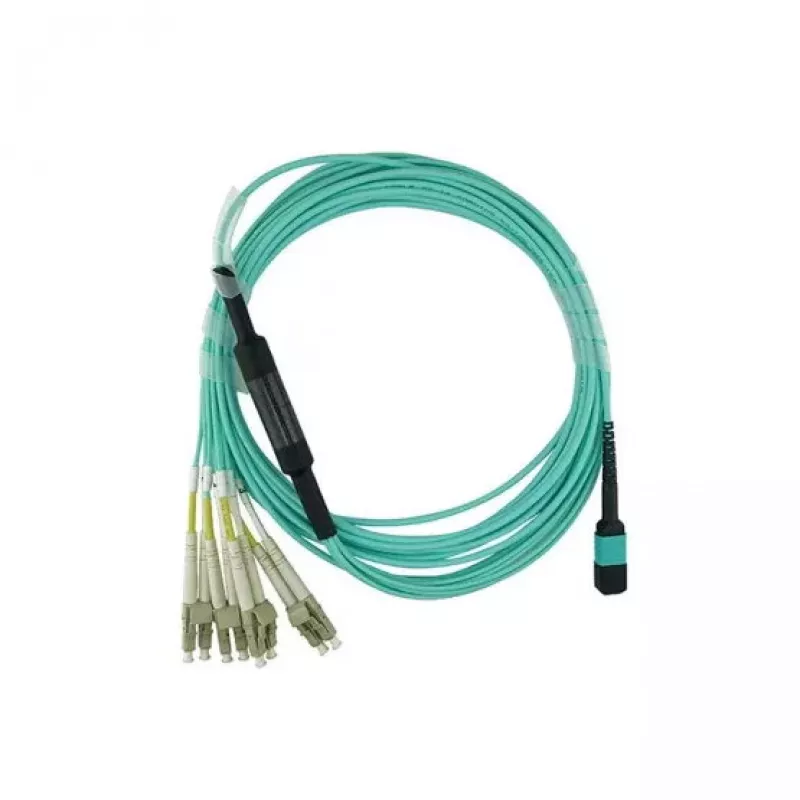 BlueOptics A5UA-BO InfiniBand šviesolaidinis kabelis 1 m MPO 4x LC Aqua