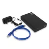 HDD/SSD korpusas ACT AC1405 3,5 colio SATA USB 3.2 Gen1 juodas