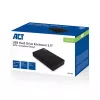 HDD/SSD korpusas ACT AC1405 3,5 colio SATA USB 3.2 Gen1 juodas