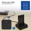 ACT M.2 NVMe/PCIe dviguba SSD prijungimo ir klonavimo stotelė, USB-C 3.2 Gen2