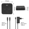 ACT M.2 NVMe/PCIe dviguba SSD prijungimo ir klonavimo stotelė, USB-C 3.2 Gen2
