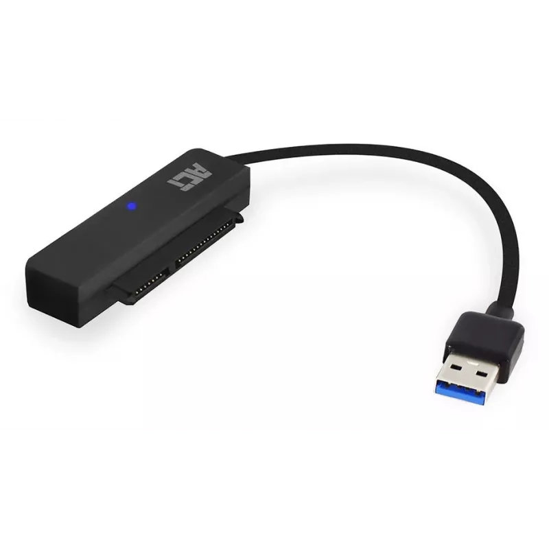 ACT USB adapterio laidas 2,5 colio SATA HDD/SSD AC1510 0,15 m juodas