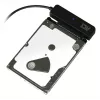 ACT USB adapterio laidas 2,5 colio SATA HDD/SSD AC1510 0,15 m juodas