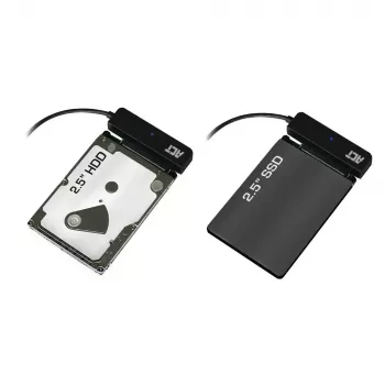 ACT USB-C adapterio laidas skirtas 2.5 col. SATA HDD/SSD AC1525 0,15m juodas