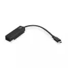 ACT USB-C adapterio laidas skirtas 2.5 col. SATA HDD/SSD AC1525 0,15m juodas