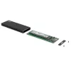 SSD korpusas ACT M.2 USB 3.2 Gen1 Juodas 5 Gbit/s