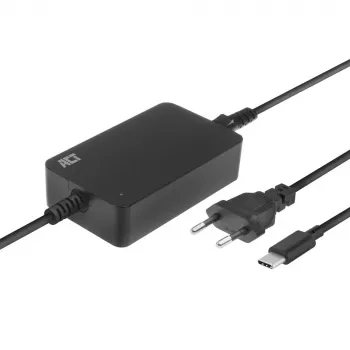 ACT USB-C nešiojamojo kompiuterio įkroviklis su Power Delivery profiliais 65W