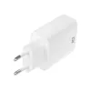 ACT kompaktiškas USB-C įkroviklis 20 W greitas įkrovimas vidaus universalus baltas