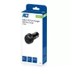 Automobilinis įkroviklis ACT 2 prievadų USB-C greitasis 45 W maitinimo tiekimas juodas