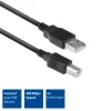 ACT USB 2.0 jungiamasis laidas A tipo kištukas - B tipo kištukas 3 metrai