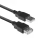 ACT USB 2.0 ilginamasis kabelis A (vyriškas) - A (moteriškas) 1,8 metro, užsegamas maišelis