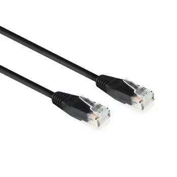 ACT Black 2.0 metro U/UTP, CAT6 jungiamasis kabelis su RJ45 jungtimis