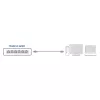 ACT Black 10.0 metro U/UTP, CAT6 jungiamasis kabelis su RJ45 jungtimis