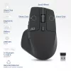 Belaidė daugiafunkcinė pelė ACT su Bluetooth arba USB-A imtuvu, 2400 DPI, tyliu spragtelėjimu, ekologiška