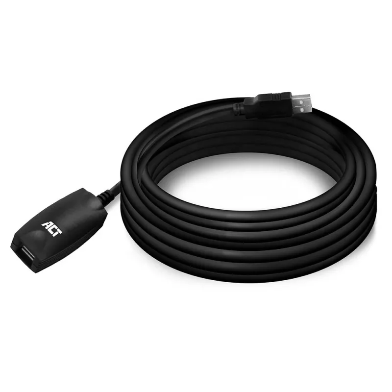 USB 2.0 stiprintuvo kabelis ACT AC6005 5 m