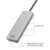 USB šakotuvas ACT AC6121 Type-A 5000 Mbit/s aliuminis