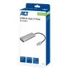 USB šakotuvas ACT AC6121 Type-A 5000 Mbit/s aliuminis