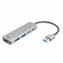 USB šakotuvas ACT AC6125 3.2 Gen 1 Type-A 5000 Mbit/s Pilkas
