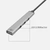 ACT AC6225 USB 2.0 šakotuvas 480 Mbit/s Pilkas Aliuminis