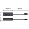 ACT AC6300 USB 3.2 Gen 1 šakotuvas Type-A 5000 Mbit/s juodas