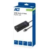 Dokų stotelė ACT AC6310 USB 3.2 Gen 1 laidinė juoda Ethernet