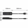 ACT AC6320 sąsajos šakotuvas USB 3.2 Gen 1 (3.1 Gen 1) Type-A 5000 Mbit/s Juoda