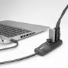 ACT AC6420 sąsajos šakotuvas USB 3.2 Gen 1 (3.1 Gen 1) Type-C 5000 Mbit/s juodas