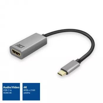 USB-C į HDMI adapteris ACT ACT USB-C į HDMI adapteris