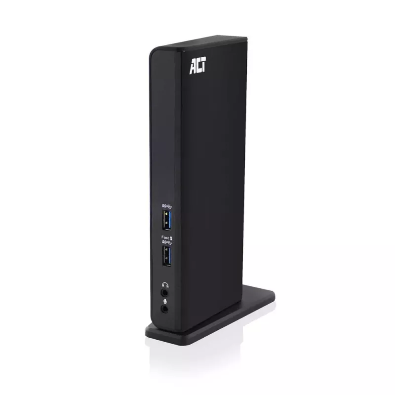 ACT universali USB-C arba USB-A dokų stotelė, skirta 2 HDMI monitoriams, DisplayLink