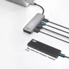 ACT AC7072 USB 3.2 Gen 1 Type-C šakotuvas 5000 Mbit/s juodas pilkas