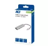 ACT AC7072 USB 3.2 Gen 1 Type-C šakotuvas 5000 Mbit/s juodas pilkas