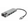 ACT USB-C 4K dokavimo stotelė, skirta 1 HDMI monitoriui, eternetui, USB-A, PD perdavimui