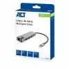 ACT USB-C 4K dokavimo stotelė, skirta 1 HDMI monitoriui, eternetui, USB-A, PD perdavimui