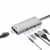 ACT USB-C 4K / 8K 30Hz dokavimo stotelė 1 HDMI monitoriui, 2.5 Gigabit eternetas, USB-C 10Gbps, USB-A 10Gbps, 3.5mm garsas, PD perdavimas