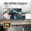 ACT USB-C 4K / 8K 30Hz dokavimo stotelė 1 HDMI monitoriui, 2.5 Gigabit eternetas, USB-C 10Gbps, USB-A 10Gbps, 3.5mm garsas, PD perdavimas