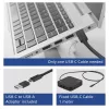 ACT universali USB-C dokų stotelė 4K, skirta 2 HDMI/DisplayPort monitoriams, DisplayLink, kompaktiškas dizainas