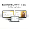 ACT USB-C dokavimo stotelė 4K, skirta 2 HDMI arba DisplayPort monitoriams, DisplayLink