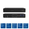 ACT USB-C dokavimo stotelė 4K, skirta 2 HDMI arba DisplayPort monitoriams, DisplayLink