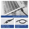 ACT USB-C dokavimo stotelė 4K, skirta 2 HDMI arba DisplayPort monitoriams, DisplayLink