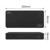 ACT USB-C dokavimo stotelė 4K, skirta 2 HDMI arba DisplayPort monitoriams, DisplayLink