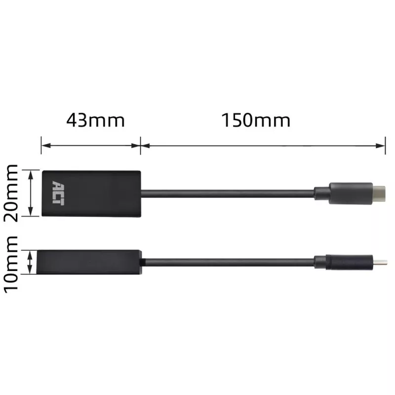 USB-C prie HDMI adapteris ACT AC7305