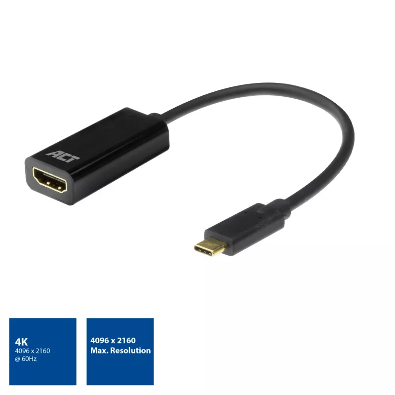 USB-C prie HDMI adapteris ACT AC7305