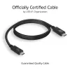 ACT USB 3.0 laidas USB-C USB-IF sertifikuotas 1 metro 5 Gbit/s