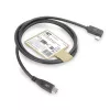 ACT USB 3.0 kampinis kabelis USB-C 1 metras 5 Gbit/s juodas