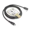 ACT USB 3.0 kampinis kabelis USB-C 2 metrai 5 Gbit/s Juoda