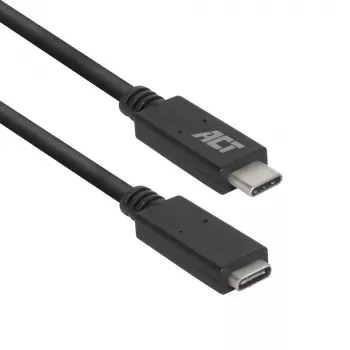 ACT USB 3.0 ilginimo laidas USB-C 2 metrai 5 Gbit/s Juodas