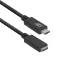ACT USB 3.0 ilginimo laidas USB-C 2 metrai 5 Gbit/s Juodas